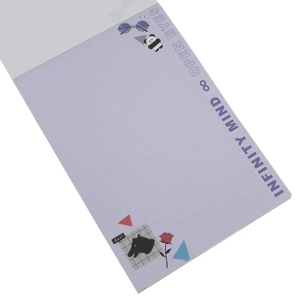 Memo Pad A6 - Infinity Mind Open Mind