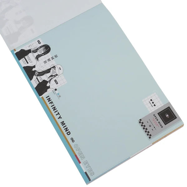 Memo Pad A6 - Infinity Mind Open Mind