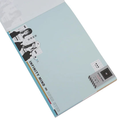 Memo Pad A6 - Infinity Mind Open Mind