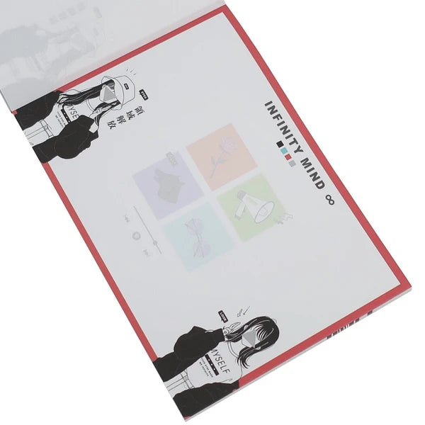 Memo Pad A6 - Infinity Mind Open Mind