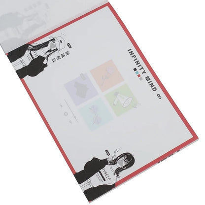 Memo Pad A6 - Infinity Mind Open Mind