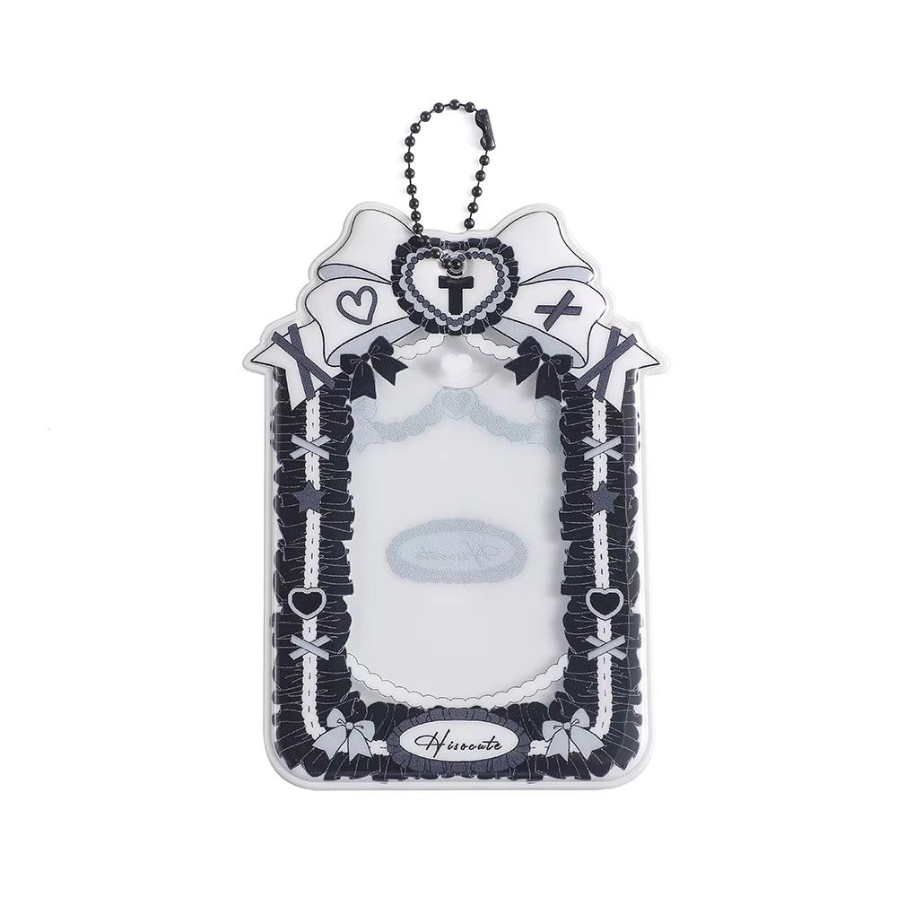 (NEW ARRIVAL) Photocard Holder - Kawaii Bow Tie Photo Display Case