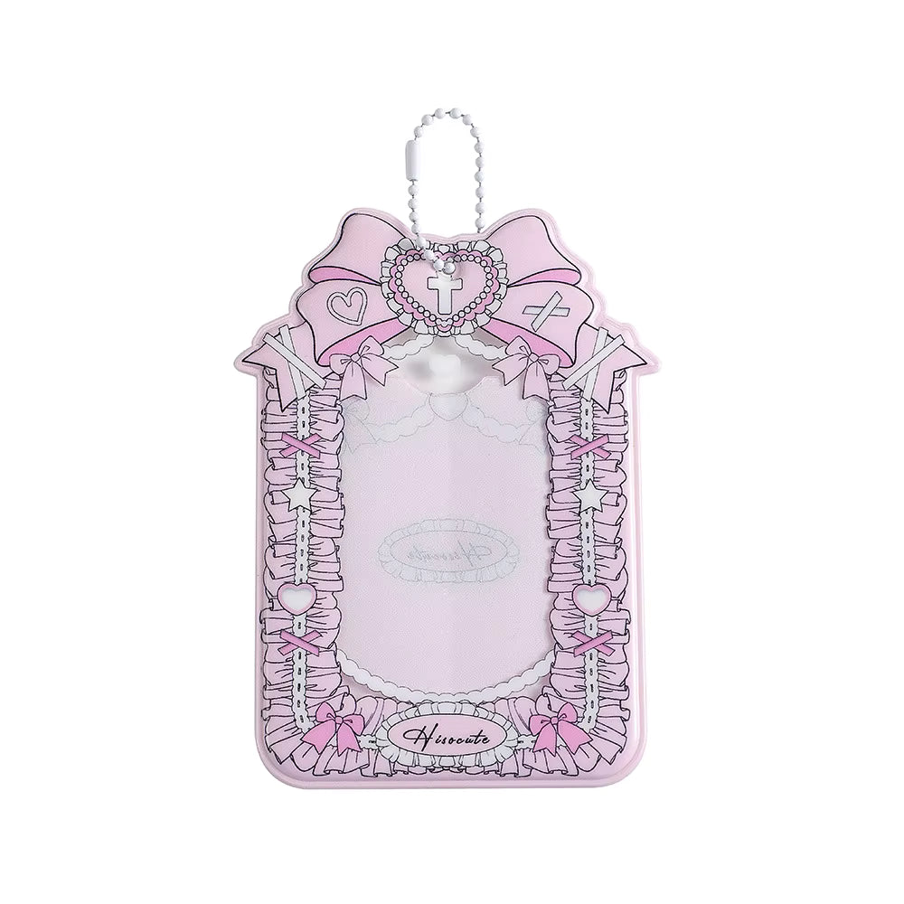 (NEW ARRIVAL) Photocard Holder - Kawaii Bow Tie Photo Display Case