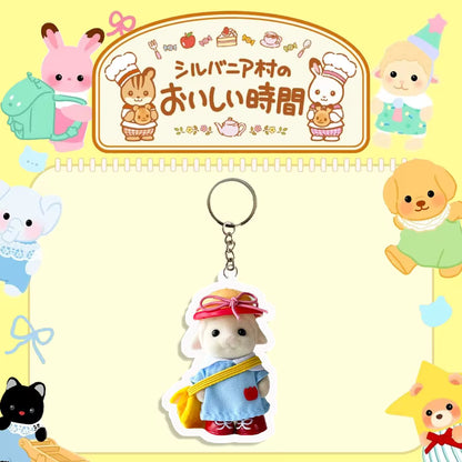 Calico Critters Inspired Acrylic Keychain