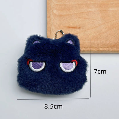 Plush Keychain - Capybara & Cat Star