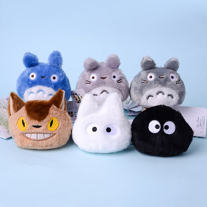 Totoro & Friends Inspired Plush Keychains