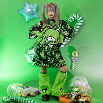 ACDC RAG Gloomy x Sophie Powers Oversived Tee - Black/Green