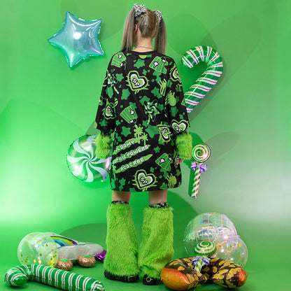 ACDC RAG Gloomy x Sophie Powers Oversived Tee - Black/Green