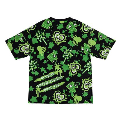 ACDC RAG Gloomy x Sophie Powers Oversived Tee - Black/Green