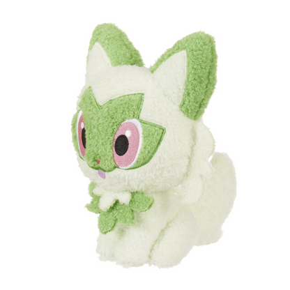 Pokémon Sprigatito Plush 21.5cm - Official Sekiguchi Doll with Fluffy Texture