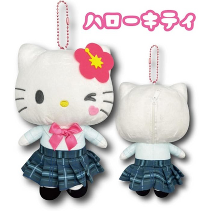 Sanrio Characters - Gyaru Gal Series - Big Pouch Plush Keychain