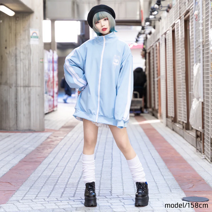 ACDC RAG Blood Pack Jersey Jacket - Pastel Blue Edition