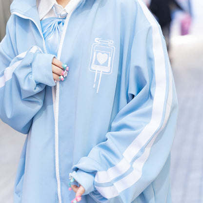 ACDC RAG Blood Pack Jersey Jacket - Pastel Blue Edition