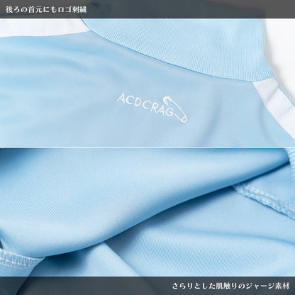 ACDC RAG Blood Pack Jersey Jacket - Pastel Blue Edition