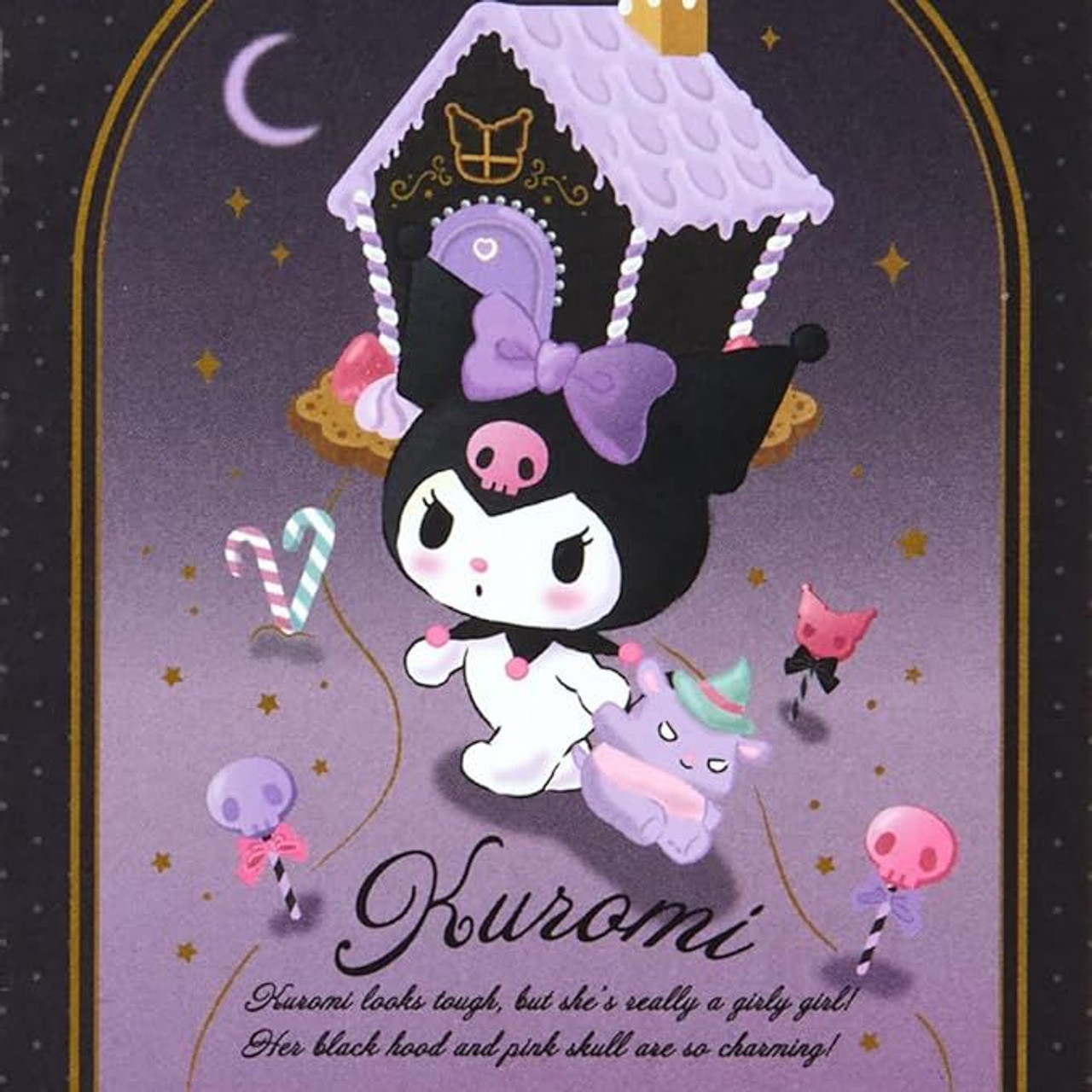 Sanrio Kuromi B7 Ring Notebook