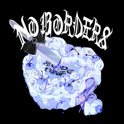 ACDC RAG Love Punk Mini Skirt - Black/Purple Edition