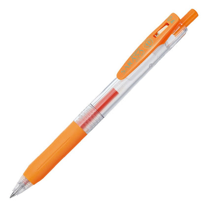 Zebra Sarasa Clip Gel Pen - 0.4mm - Orange