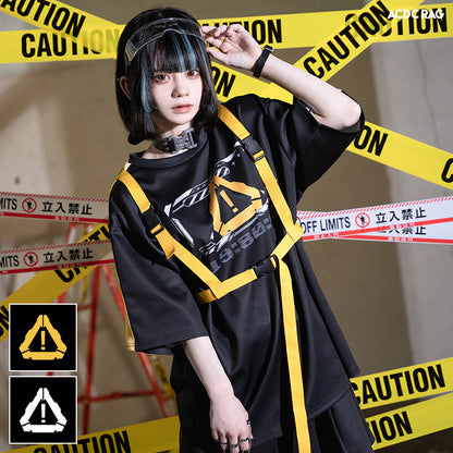 ACDC RAG Error Code T-Shirt - Yellow Edition