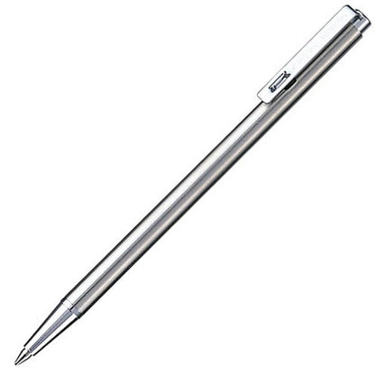 Zebra Notebook Mini Ballpoint Pen T-3 Stainless Steel Black Ink