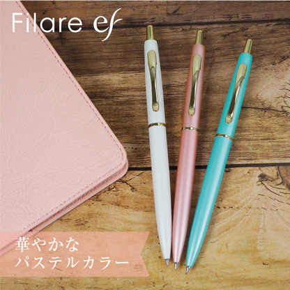 Zebra Fillare ef Ballpoint Pen - 0.5mm - White