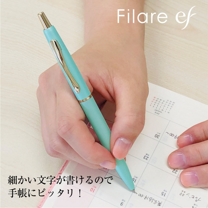 Zebra Fillare ef Ballpoint Pen - 0.5mm - White