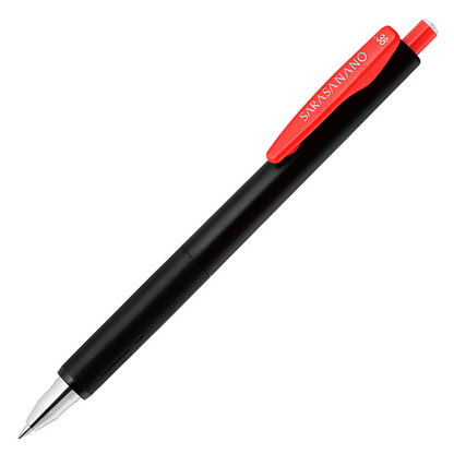 Zebra Sarasa Nano Gel Pen 0.38mm - Red