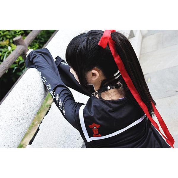 ACDC RAG Sailor Top - Torii Shrine Black