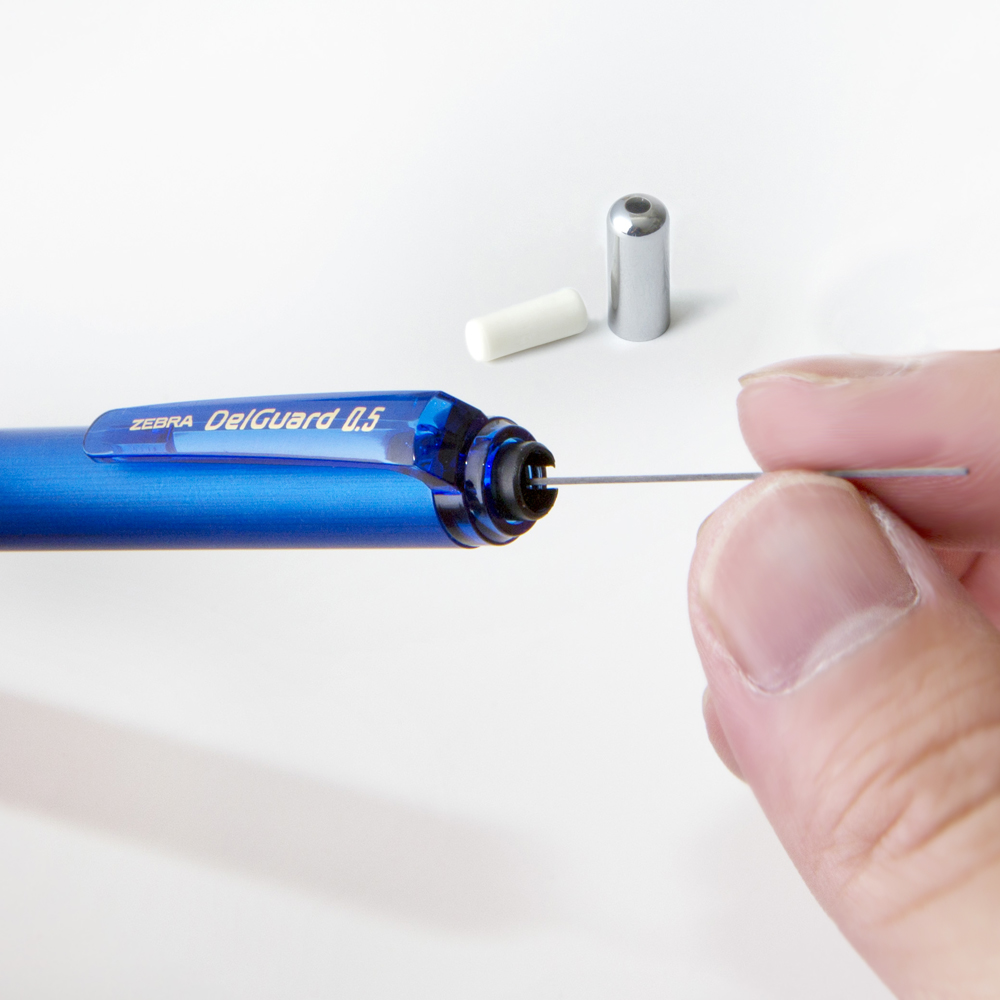 Zebra DelGuard Mechanical Pencil - 0.5mm - White