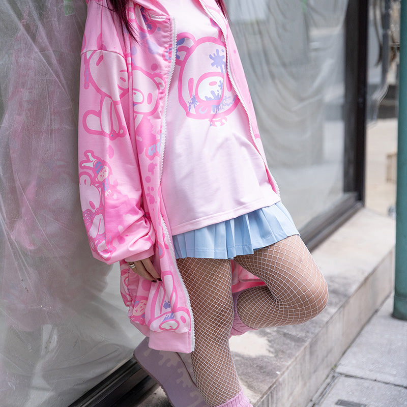 ACDC RAG x Gloomy Bear - Zip Hoodie Jacket