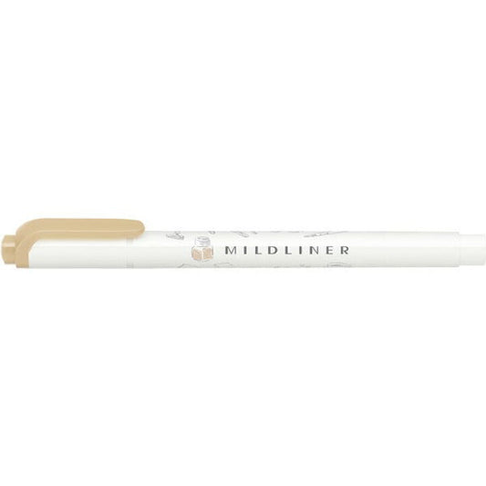 Zebra Mildliner – White Series Limited Edition - Beige