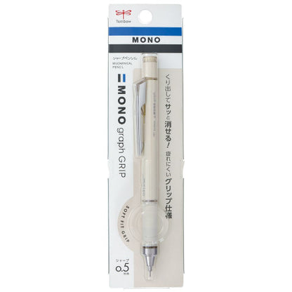NEW! Tombow MONO Graph Grip Mechanical Pencil - 0.5 mm - Greige