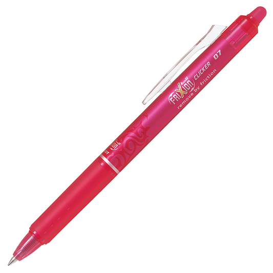 Pilot FriXion Clicker - 0.7mm - Pink