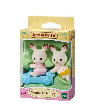 NEW! Calico Critters - Chocolate Rabbit Twins