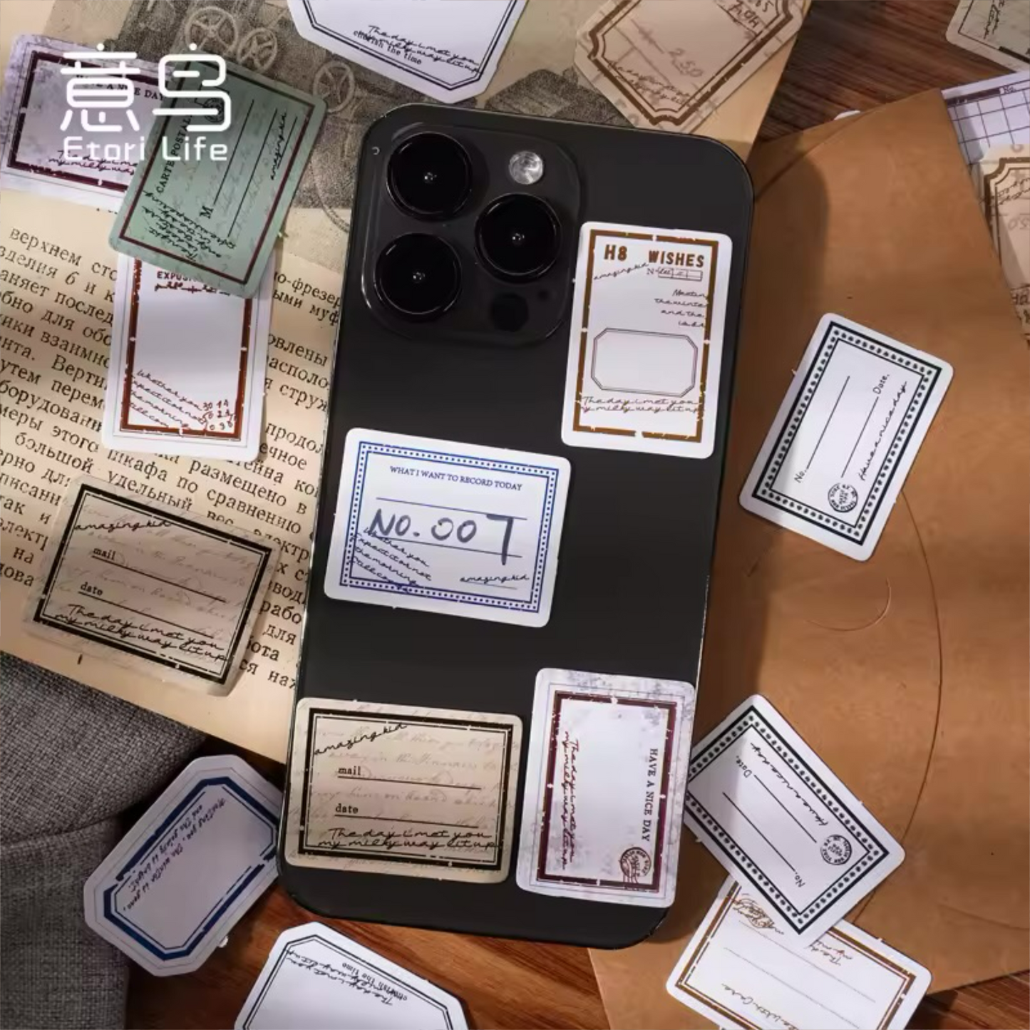 NEW! Label Collection - Sticker Pack - 45 Stickers