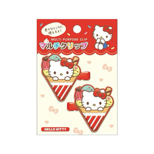 Sanrio Hello Kitty Sweet Crepe Clip Set