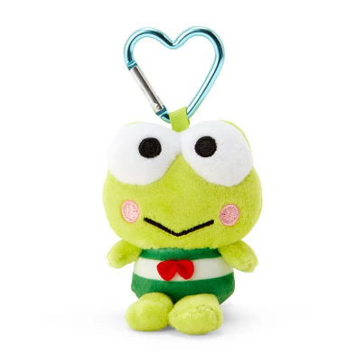 Sanrio Keroppi - Plush Keychain All My Heart 🐸