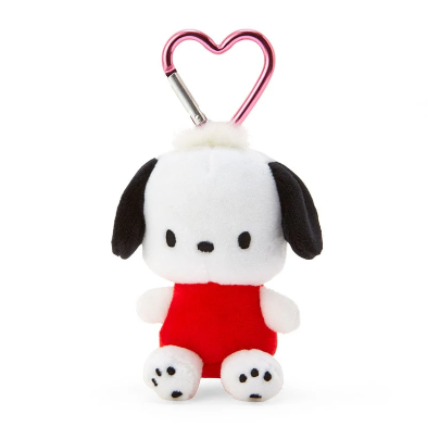 Sanrio Pochacco - Plush Keychain All My Heart 🐶