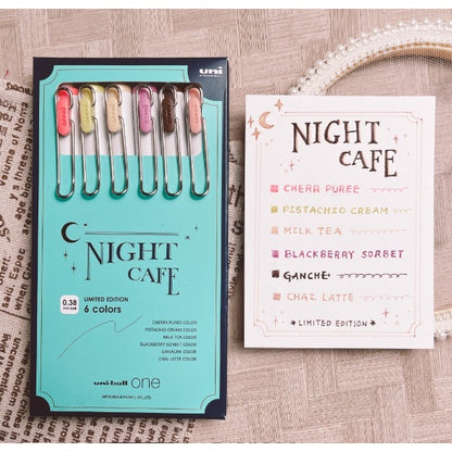 Mitsubishi Uni-ball One - Night Cafe 0.38mm - Pistachio Cream