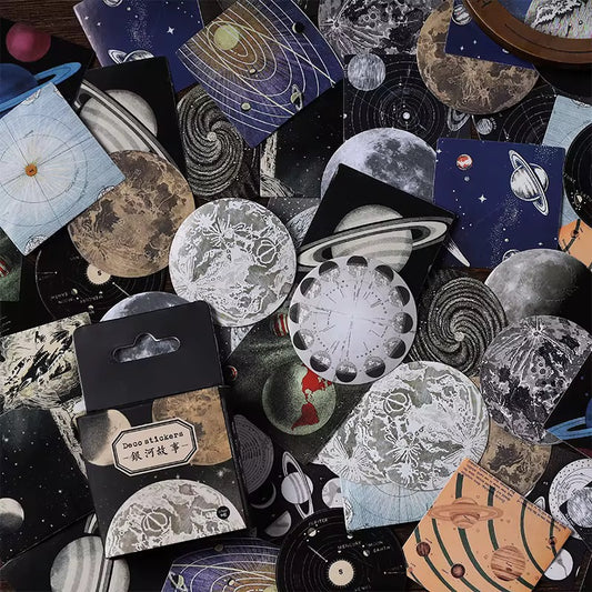 (COMING SOON) Sticker Box – Galactic Stories – 46 Stickers