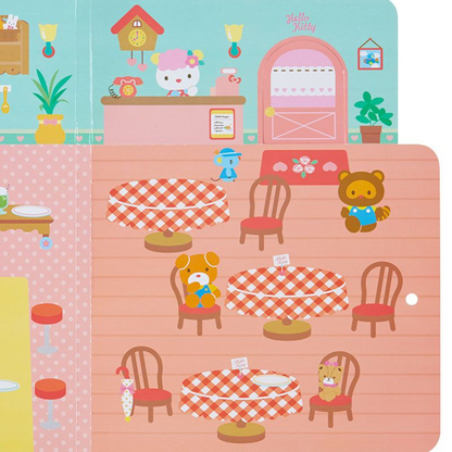 Sanrio Hello Kitty - Play Sticker Set – Café Shop Edition ☕