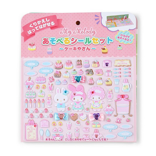 Sanrio My Melody - Play Sticker Set - Bakery Shop Edition 🍰