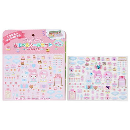 Sanrio My Melody - Play Sticker Set - Bakery Shop Edition 🍰