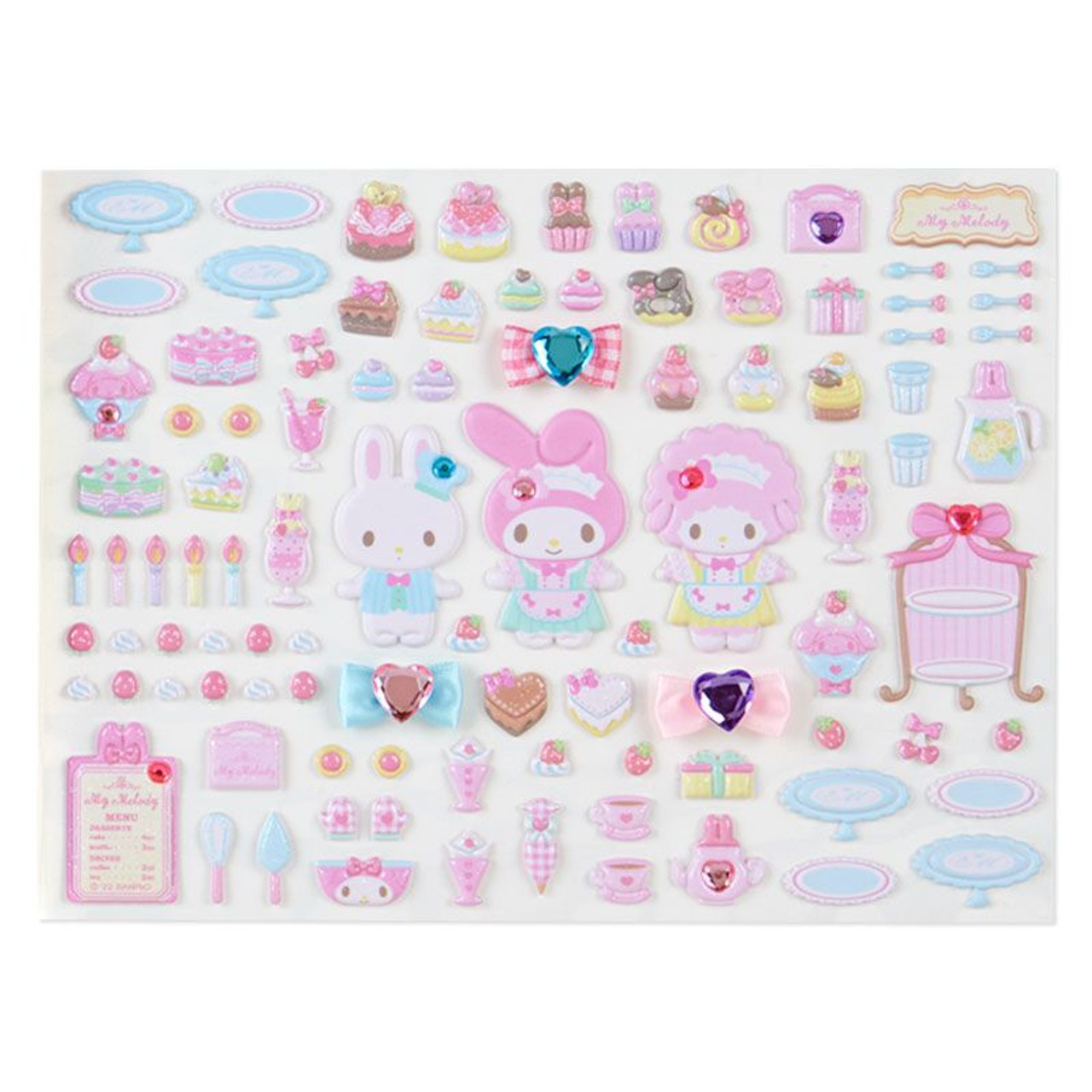 Sanrio My Melody - Play Sticker Set - Bakery Shop Edition 🍰