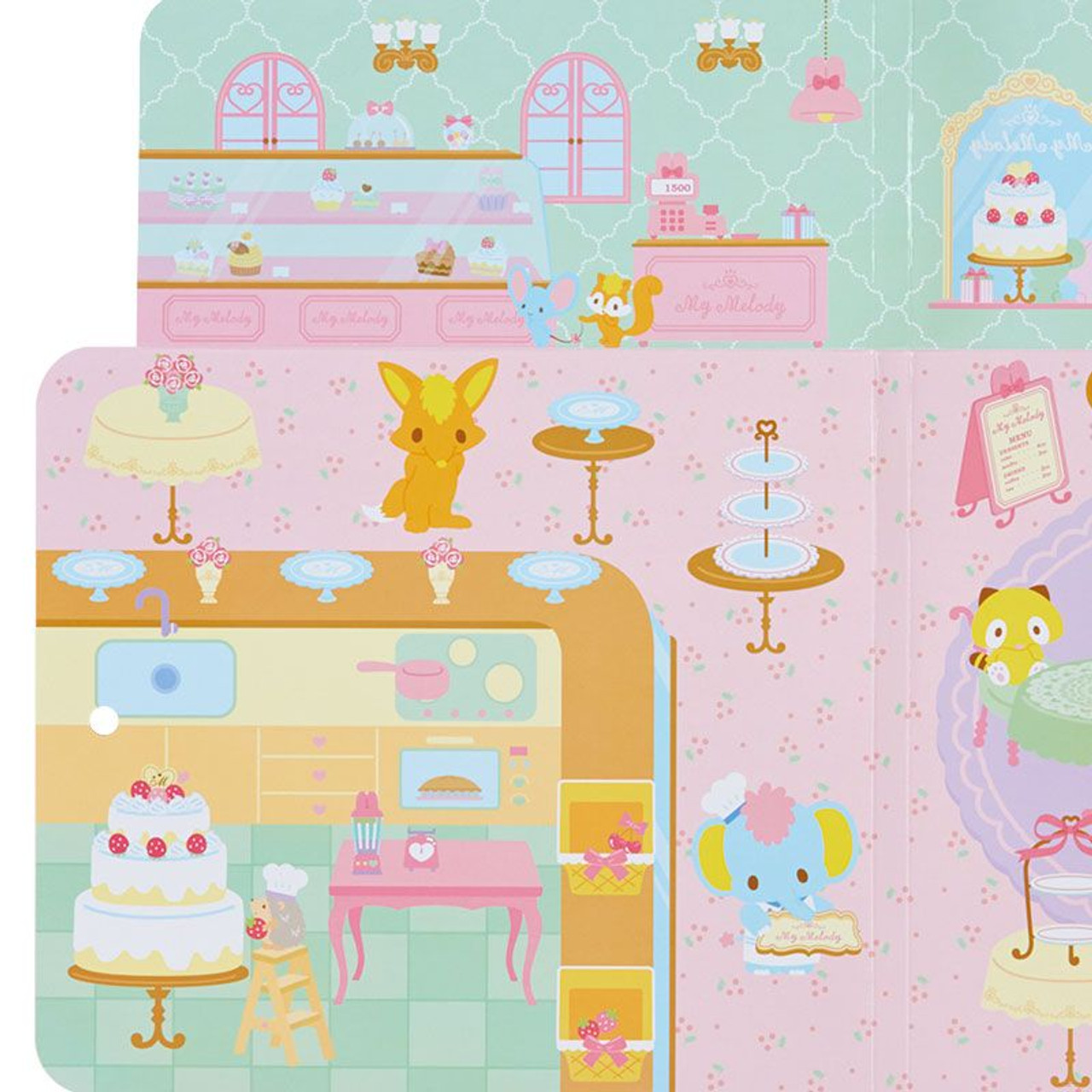Sanrio My Melody - Play Sticker Set - Bakery Shop Edition 🍰