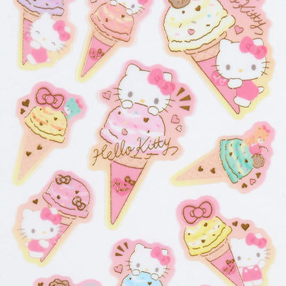 Sanrio Hello Kitty - Sticker Set - Ice Cream Party Edition 🍨🍓