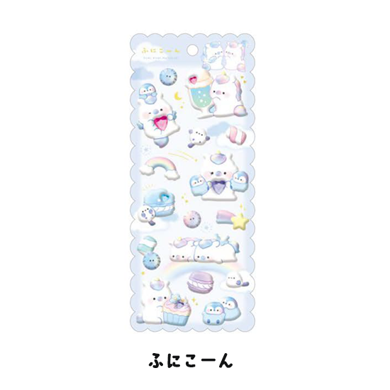 CRUX Mochi Mochi Marshmallow Puffy Sticker - Unicorn 🦄