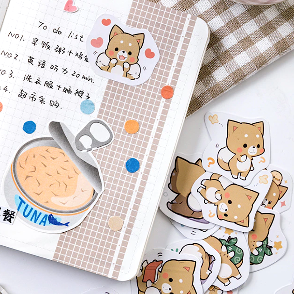 Sticker Box - Kawaii Chow Chow