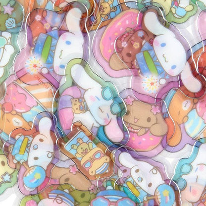 Sanrio Cinnamoroll - Clear Flake Stickers Summer
