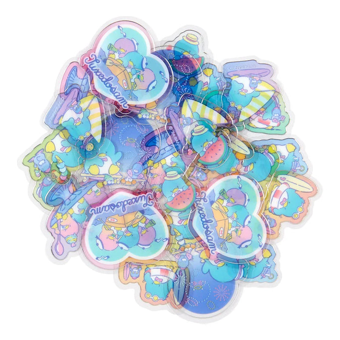 Sanrio Tuxedo Sam - Summer Clear Stickers