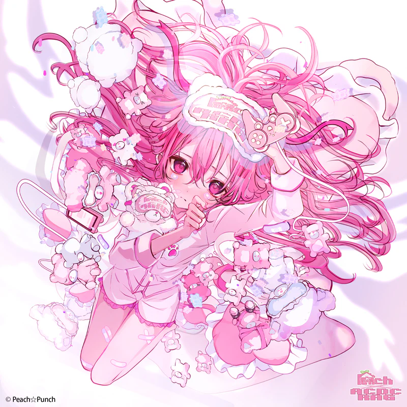 ACDC RAG x Peach☆Punch - Sailor Top Sleepy Kawaii Gamer Bear